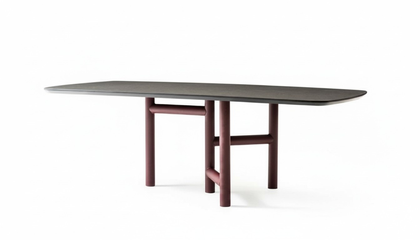 Ausziehbarer Küchentisch Esszimmertisch Design Luxus Holz Grau Tisch