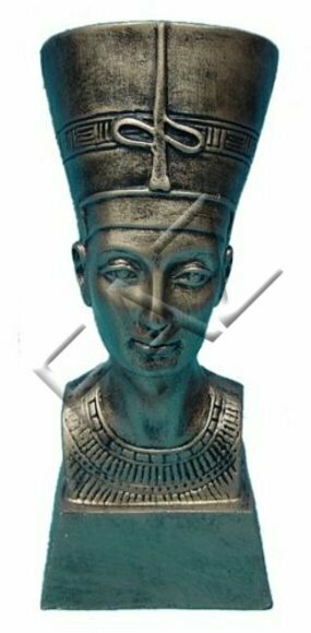 Design Ägyptische Pharao Figur Statue Skulptur Figuren Skulpturen Dekoration