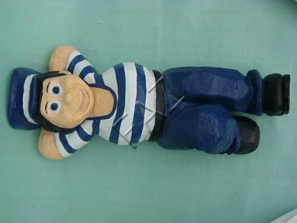 Design Seemann Figur Statue Skulptur Figuren Skulpturen Dekoration Deko