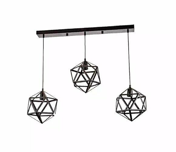 Deckenlampe moderne Pendelleuchte Luxus Black Lampe Leuchten Wohnzimmer