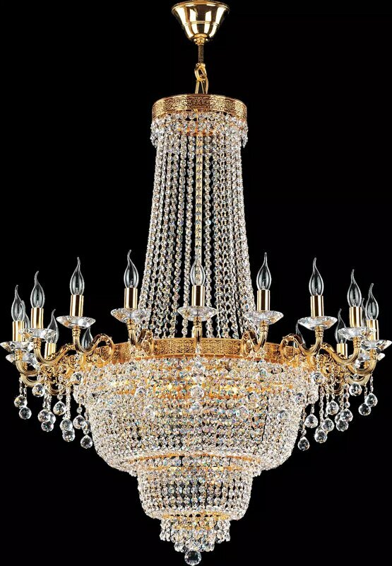 Lampe Hängeleuchte Kronleuchter Lampen Kristalllampe Deckenleuchte 98x150