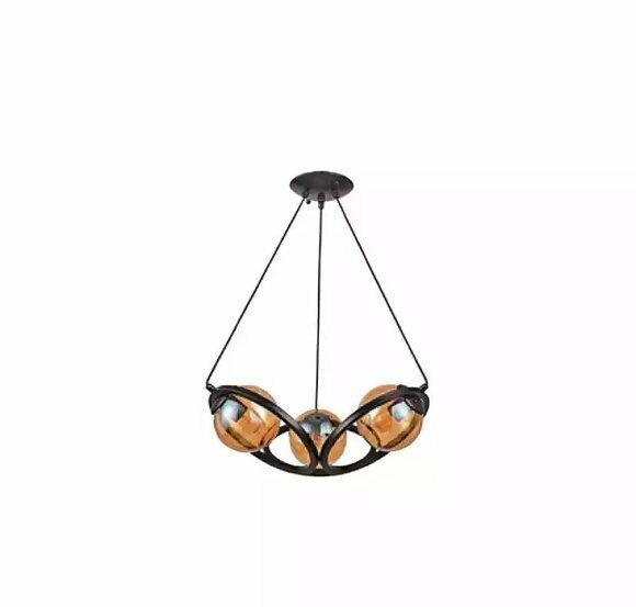 Deckenleuchte Moderner black Designer Luxus Wohnzimmer Lampe Leuchten