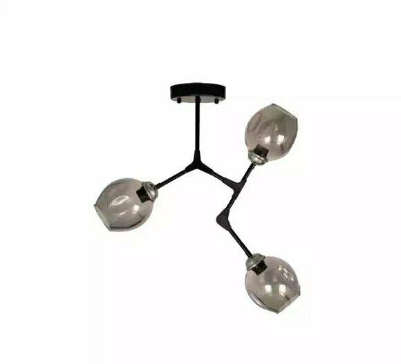 Lüster Kronleuchter Deckenlampe Deckenleuchter Lampen Modern Schwarz
