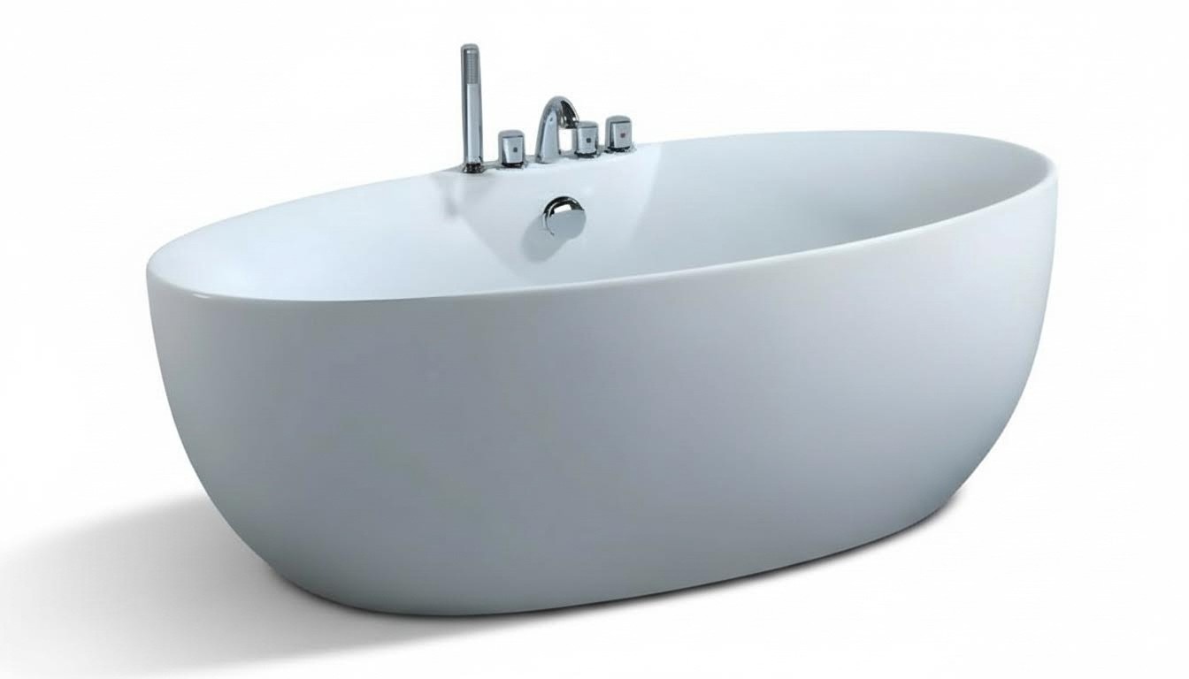Badewanne Komfortwanne Relaxwanne Acrylwanne Luxuswanne Pflegewanne 170x80 cm