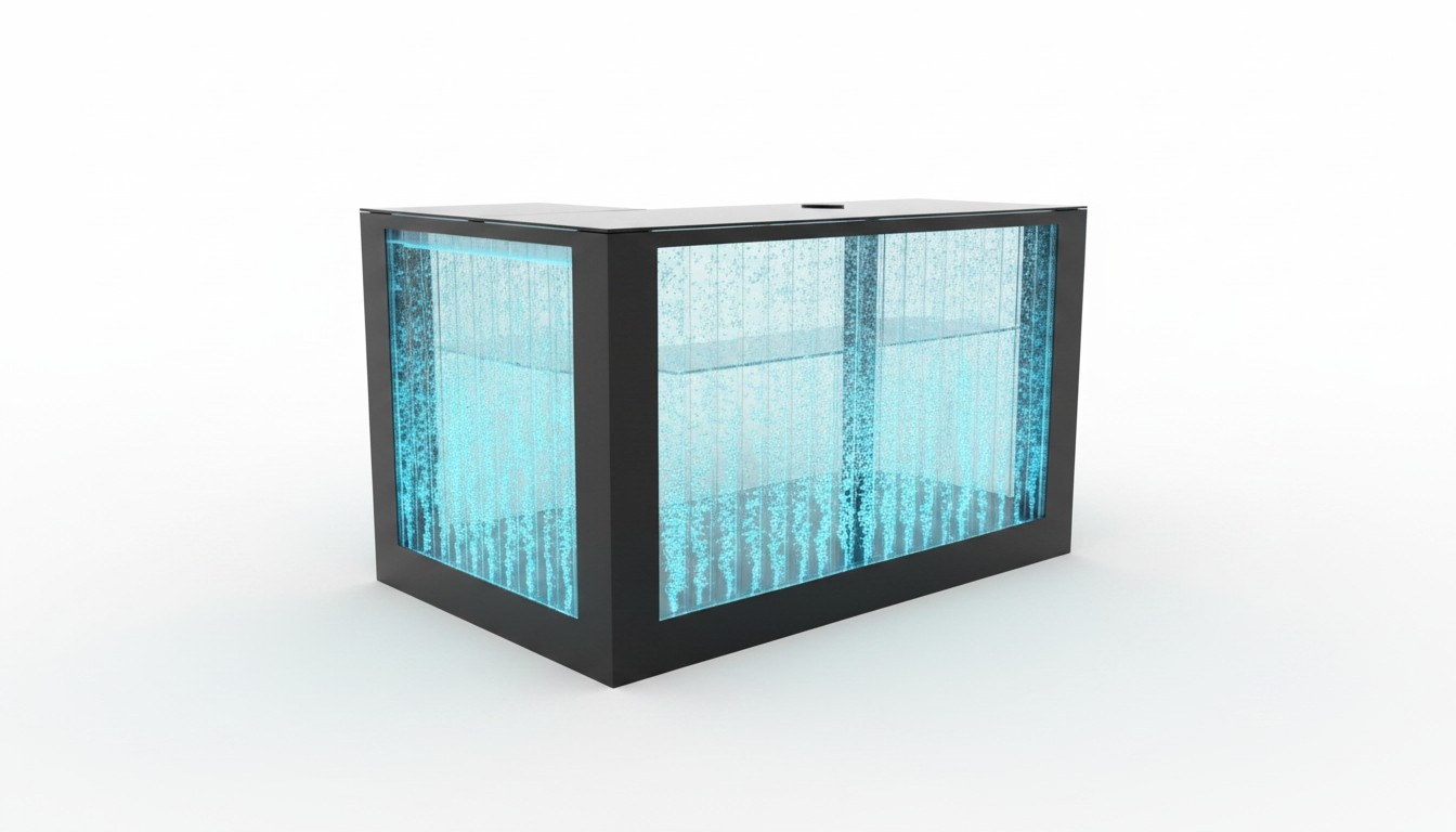 Bar Tisch Wasser Wand Bar Theke Möbel Beleuchtete Bartisch Bartheke