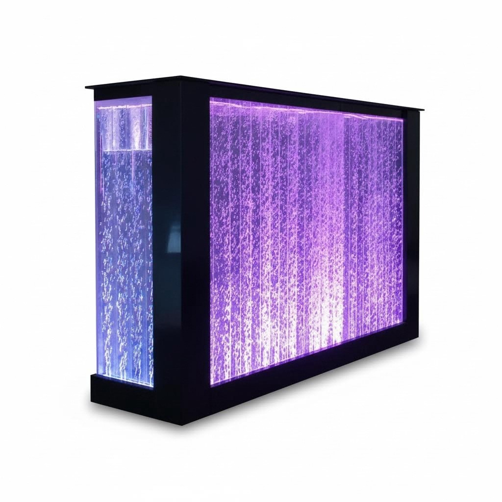 Bar Tisch Wasser Wand Bar Theke Beleuchtete Bartisch Bartheke Led Regal