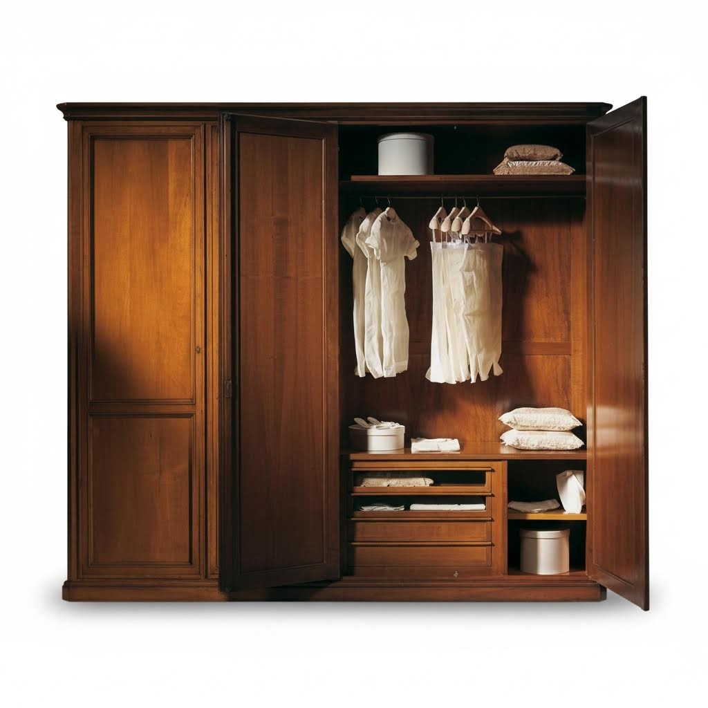 Bauern Schrank Italienische Möbel Holz Massiv Schränke Schlafzimmer Landhaus