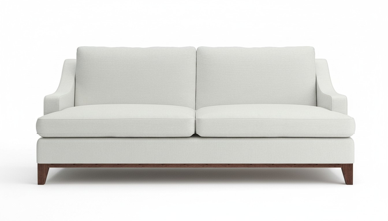 Beige Couch mit knöpfen American Style Sofa Polster Sitz Couchen Sofas Luxus Neu