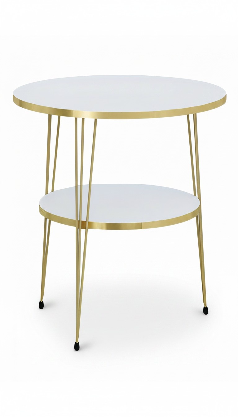 Luxus Beistelltisch Kollektion – 5-teilige Satztisch Sets, Etagentische & Laptoptische (Marmor- & Holz-Optik)