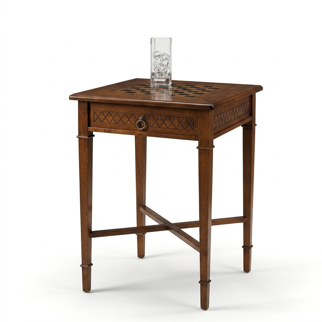 Beistelltisch Nachttisch Schachbrett Möbel Kaffeetisch Sofatisch Holztisch Tisch