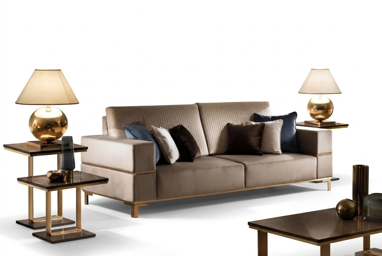 Beistelltisch Tische Design Holz Möbel Couchtisch Tisch Barock Neu arredoclassic