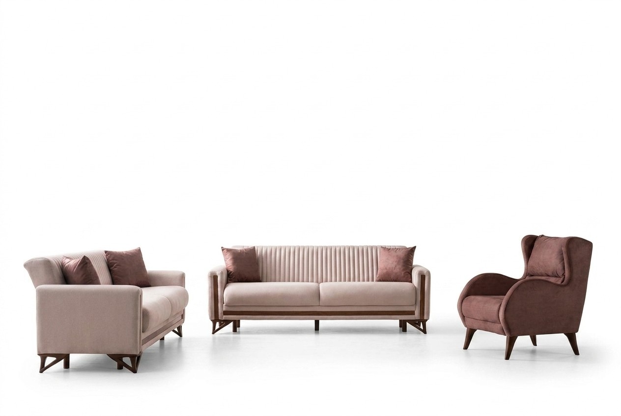 Bequeme Sofagarnitur 3+3+1 Sitzer – Stilvolles Design für maximalen Komfort