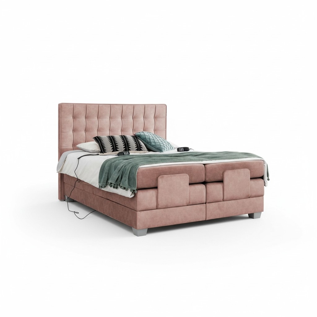 Bett 160x200cm Einrichtung Schlafzimmer Polsterbett Textil Modern Möbel Neu