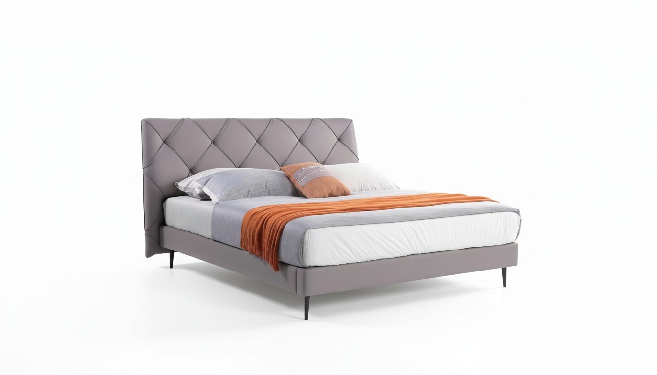 Bett 180x200cm Betten Leder Moderne Schlafzimmer Möbel Polster Design