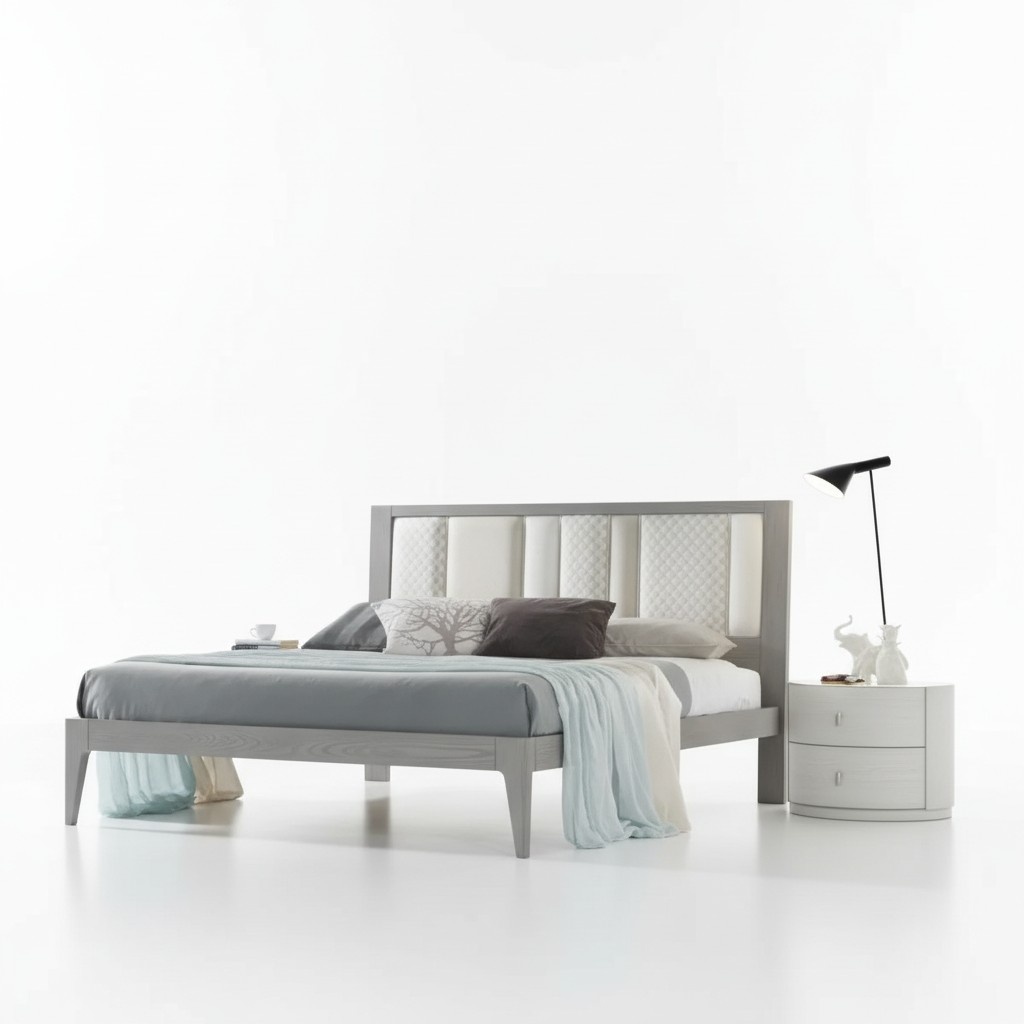 Bett 3tlg. Schlafzimmer Design Luxus Schlafzimmer Möbel 2x Nachttische