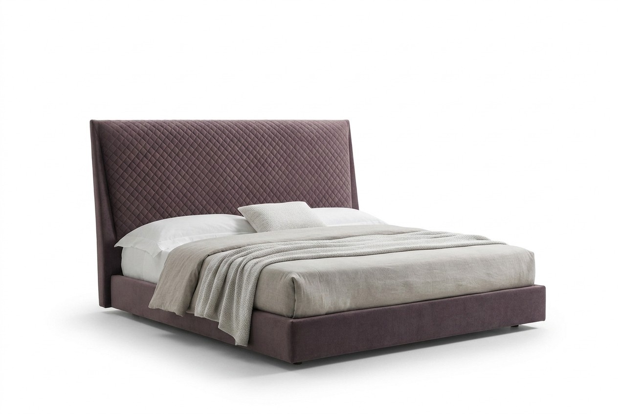 Bett Betten Doppelbett Schlafzimmer Polster 180x200cm Italienische Möbel