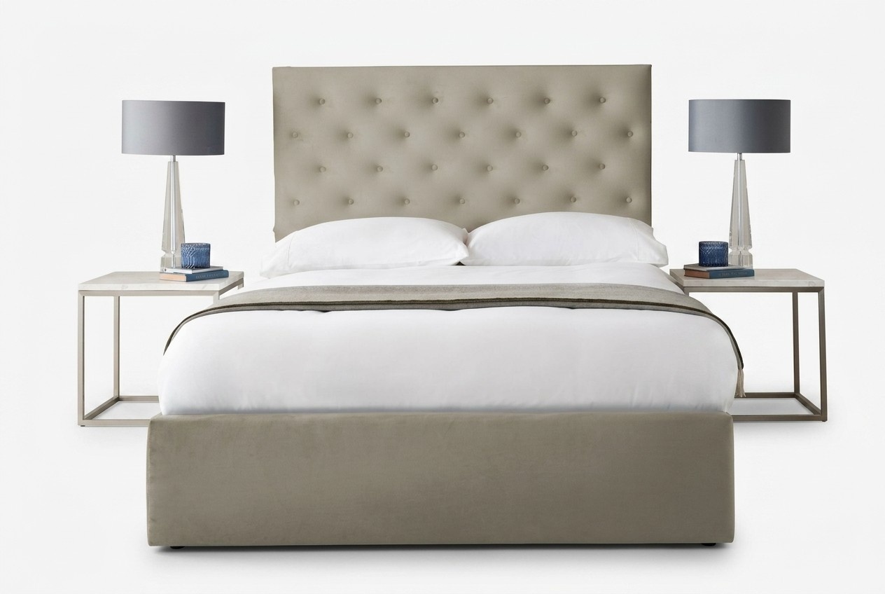 Bett Chesterfield Polsterbett Luxus Doppel Schlafzimmer Designbett Betten