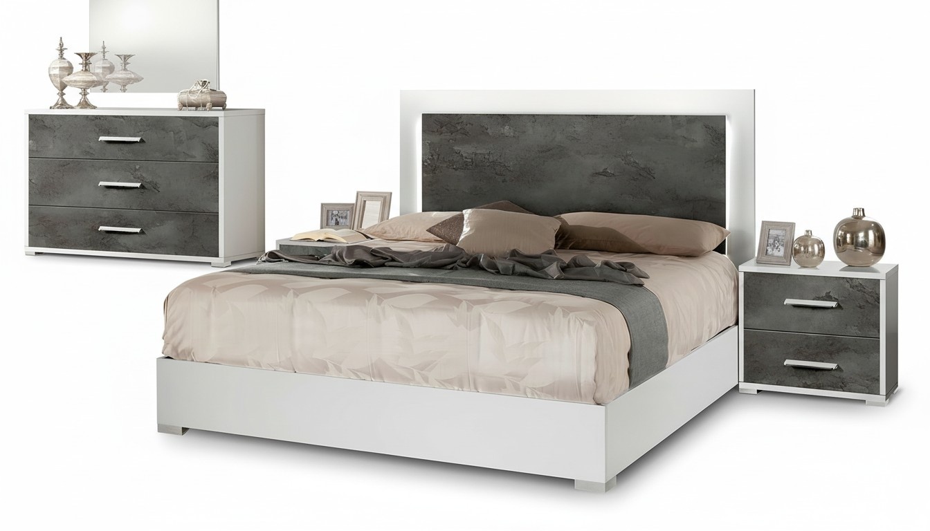 Bett Design Luxus Doppel Hotel Betten Bettrahmen Holz Modern 160x200cm Hotel Neu