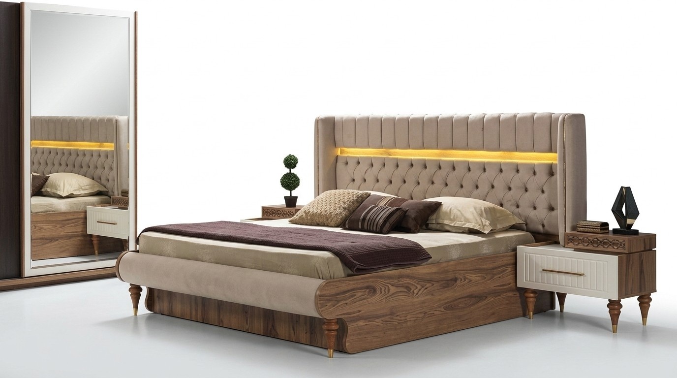 Bett Doppelbett Betten Möbel Einrichtung Neu Schlafzimmer Möbel Design