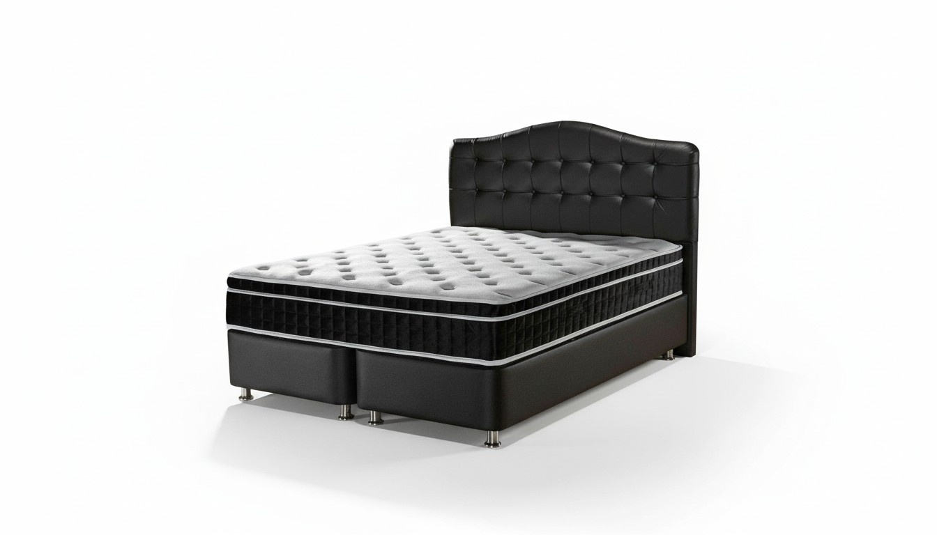 Bett Leder Schlafzimmer Möbel Luxury Moderne Betten Chesterfield Boxspring Neu