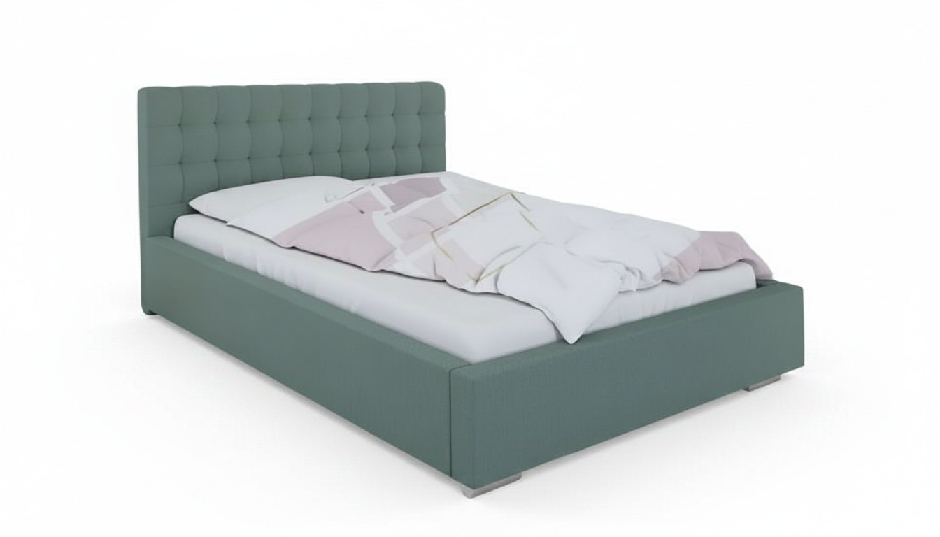 Bett Polster Design Luxus Doppel Hotel Betten 140x200cm Schlaf Zimmer Neu