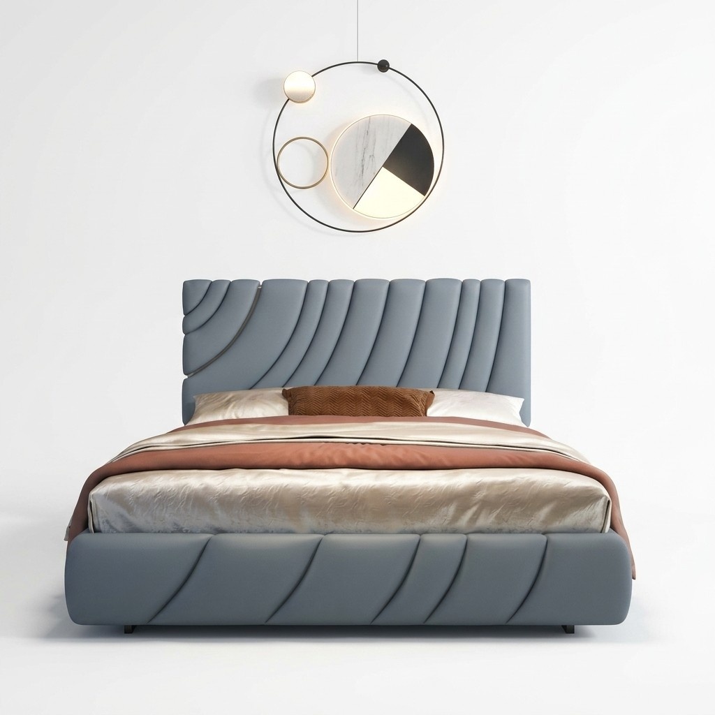 Bett Polster Design Luxus Doppel Hotel Betten Schlaf Zimmer Luxus