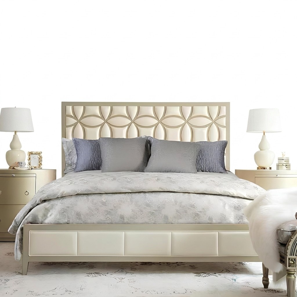 Bett Polster Design Luxus Doppel Hotel Betten Beige Luxus Hotel Neu
