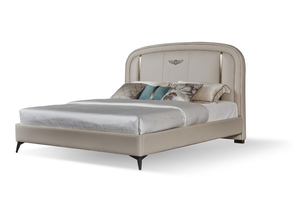Bett Polster Design Luxus Doppel Hotel Betten 180x200cm Schlaf Zimmer