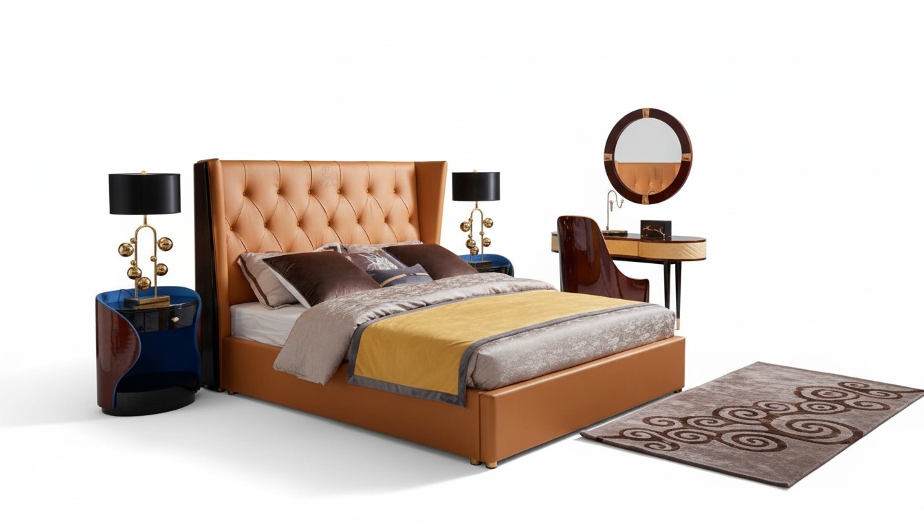 Bett Polster Design Luxus Doppel Hotel Betten Luxus Hotel 180x200