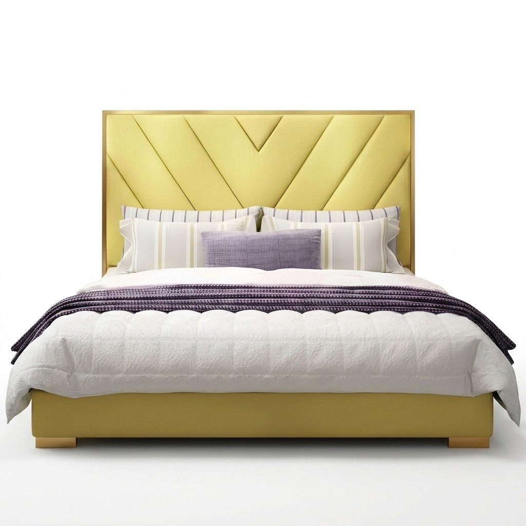 Bett Polster Design Luxus Doppel Hotel Betten Ehe Schlaf Zimmer Textil
