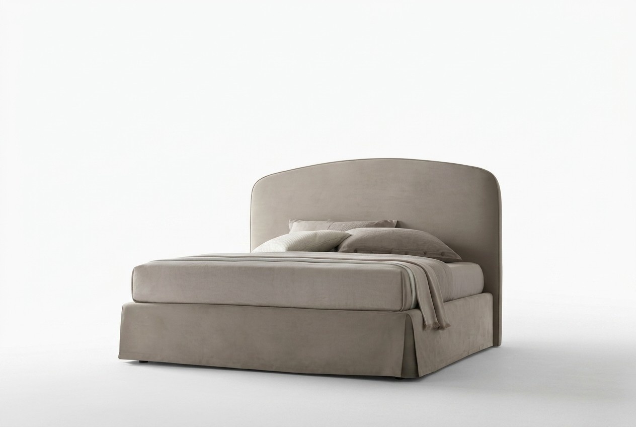 Bett Polster Luxus Doppel Hotel Betten Ehe 180x200cm Italien Möbel Leder