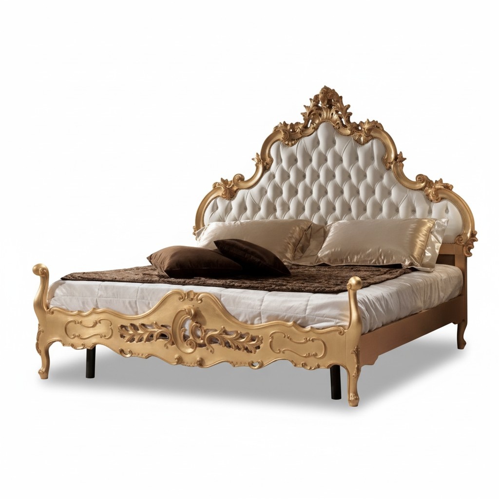 Bett Polsterung Design Luxus double Chesterfield 180x200 Hotelbetten