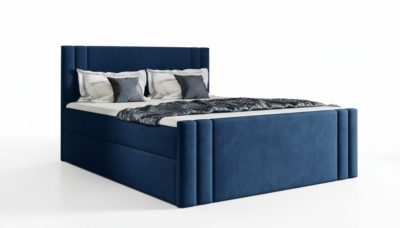 Bett Schlafzimmer Betten Polster Design Doppel Hotel Luxus 180x200 Boxspring Neu