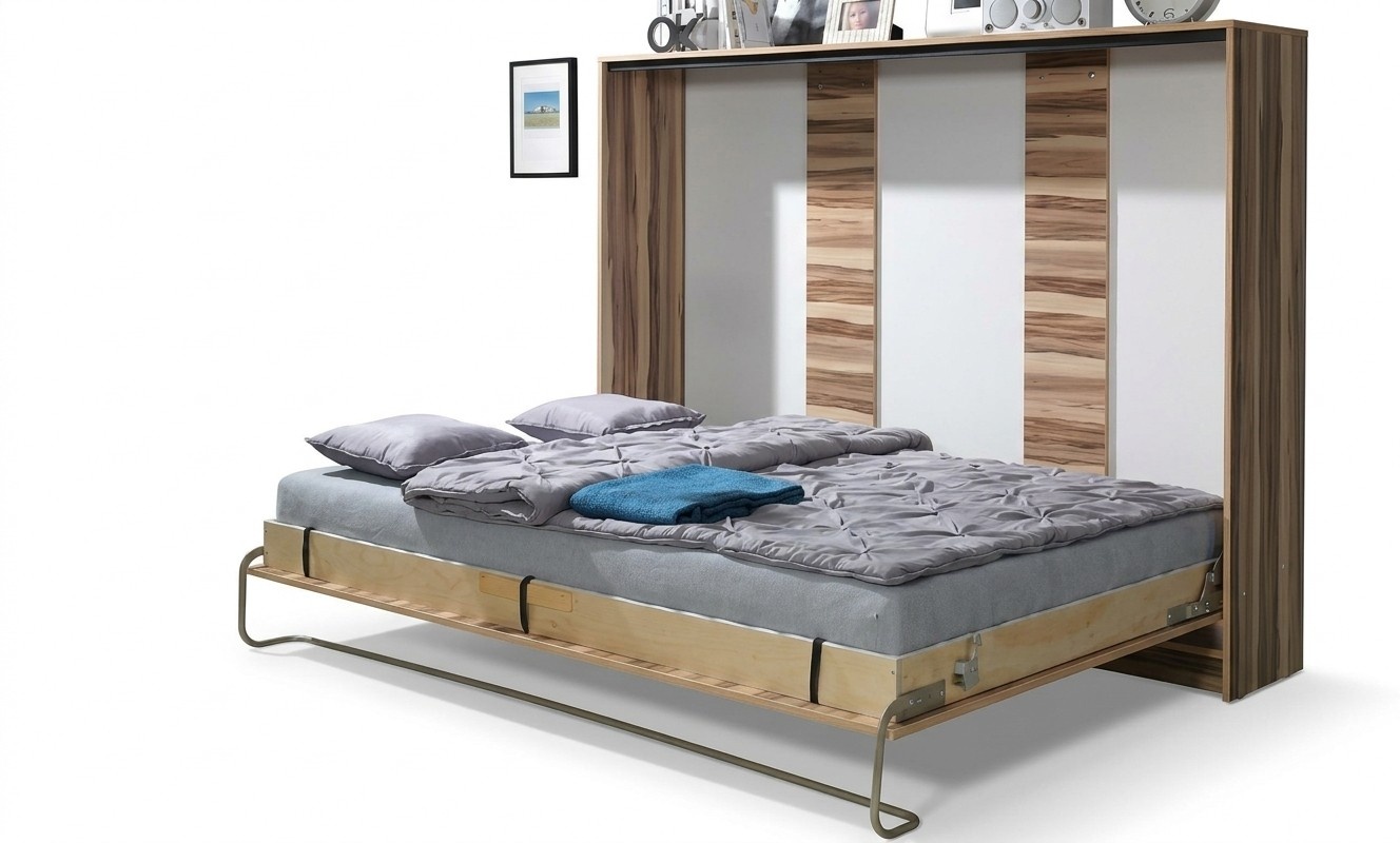 Bett Schrankbett Bettschrank Schrank Betten Kommoden Ausklappbares Bett Neu