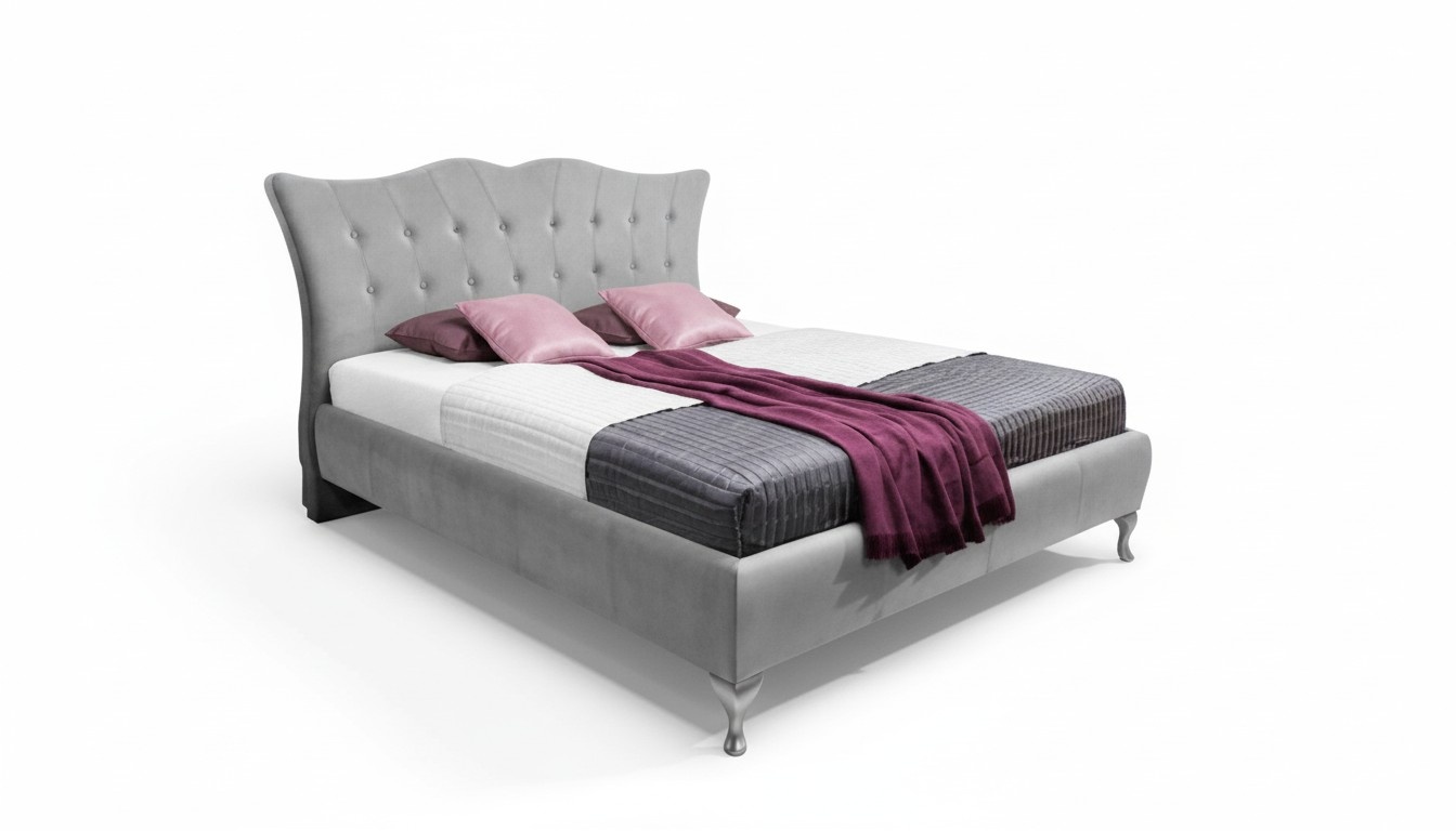 Bett Textil 2x Nachttisch 3 tlg. Schlafzimmer Set Möbel Modern Luxus Betten Neu
