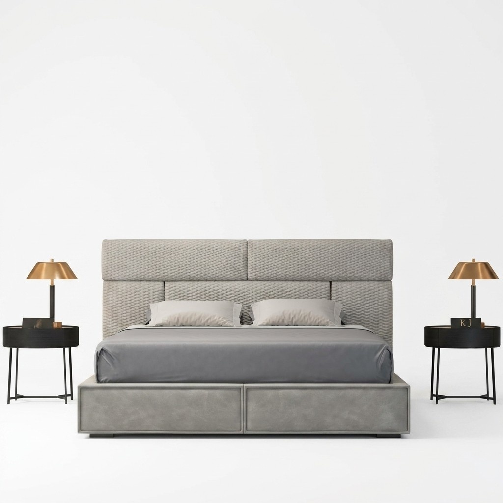 Betten Design Bett Doppel Ehe Modernes Hotel Gestell Schlaf Zimmer