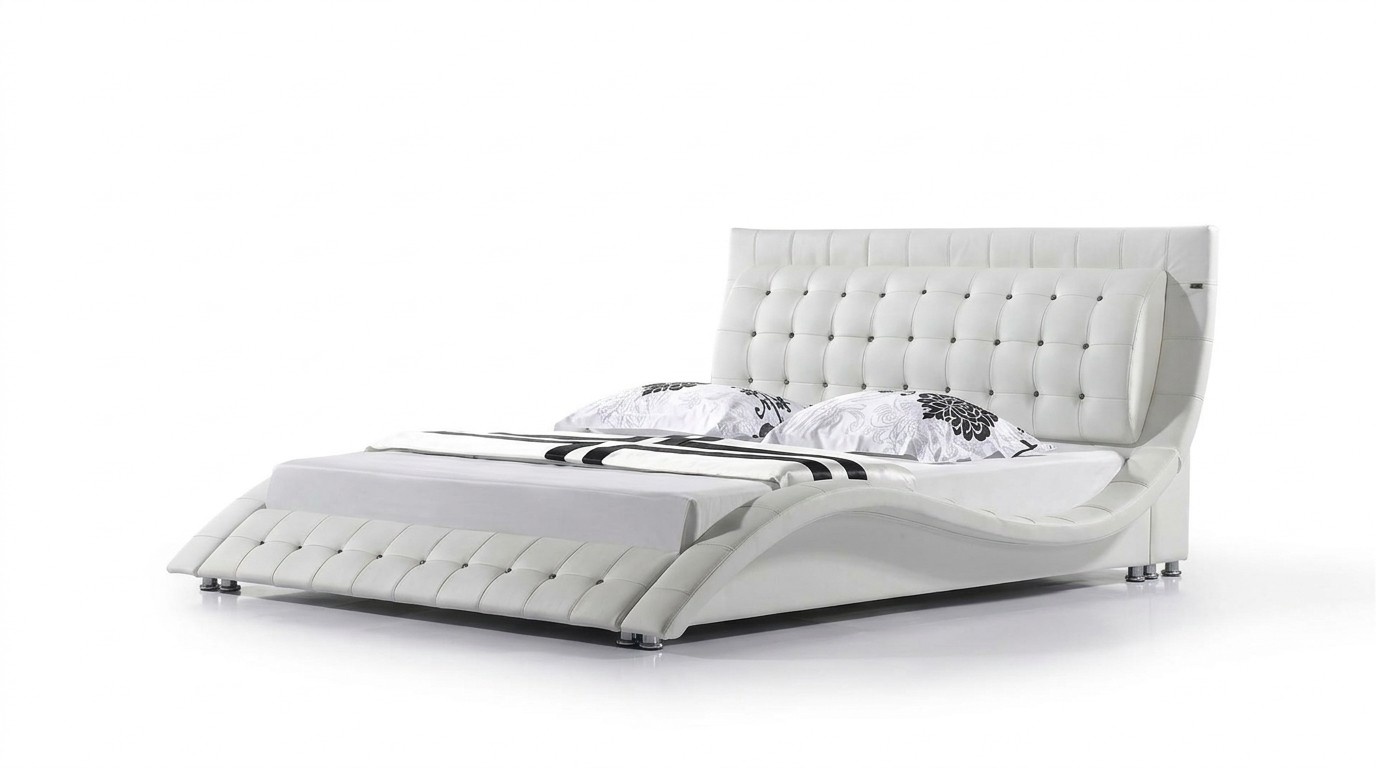 Betten Doppel Modernes Ehe 180x200 Moderne Neu Design Leder Bett