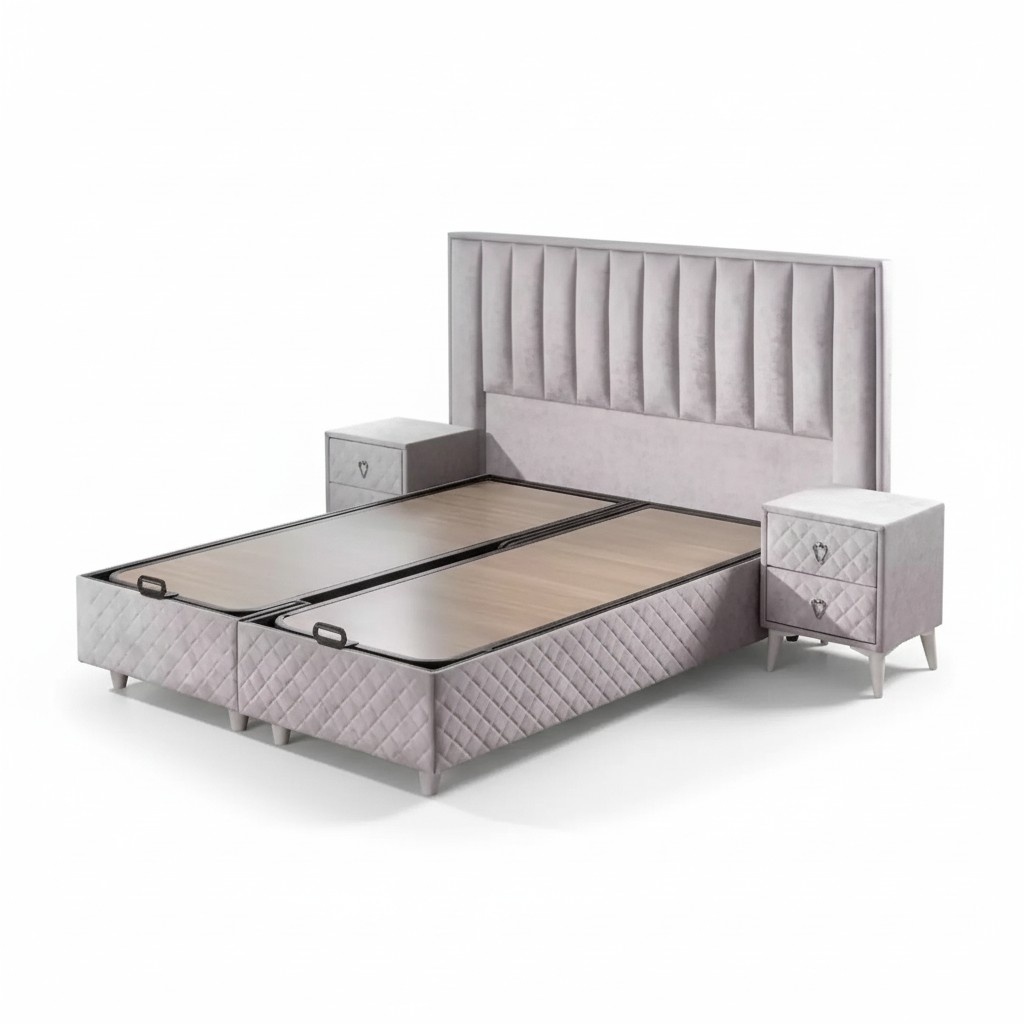 Betten Doppelbett Hotel Bettrahmen Doppel Holz Möbel Bett Polster