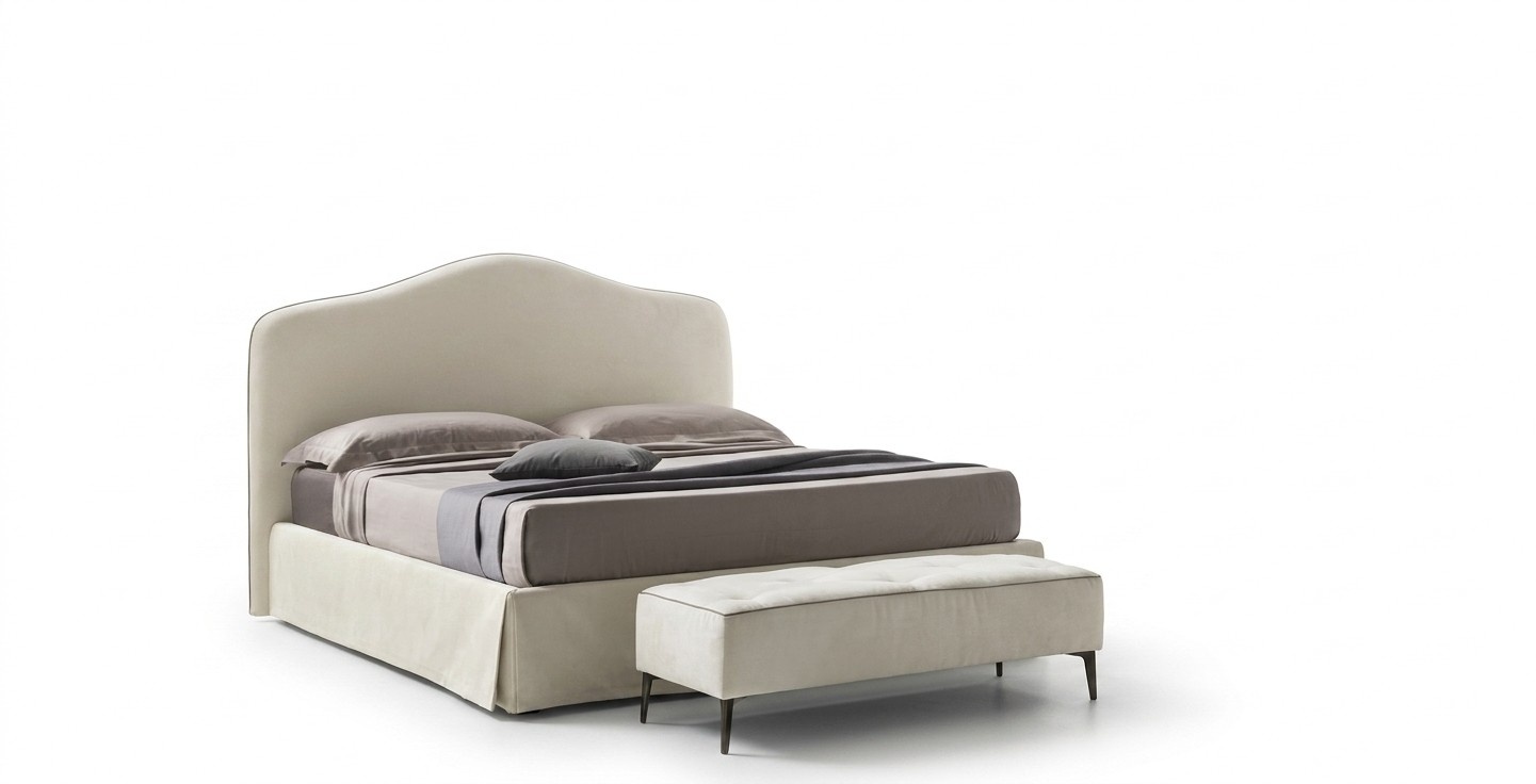 Betten Hotel Design Textil Bett Doppel Italien Gestell Betten Luxus Schlafzimmer