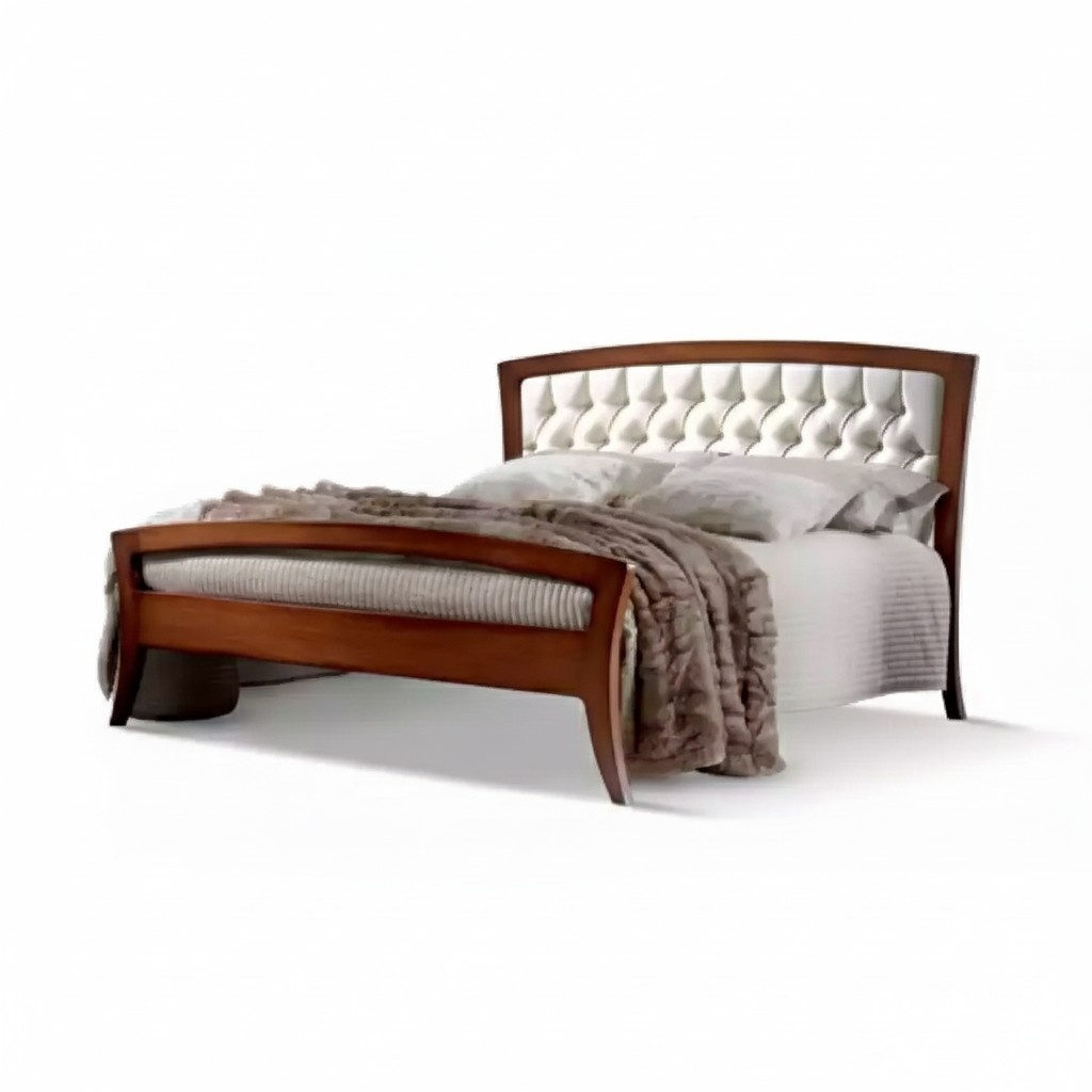 Betten Schlafzimmer Holz Modern Doppel Bettrahmen Design Luxus Möbel