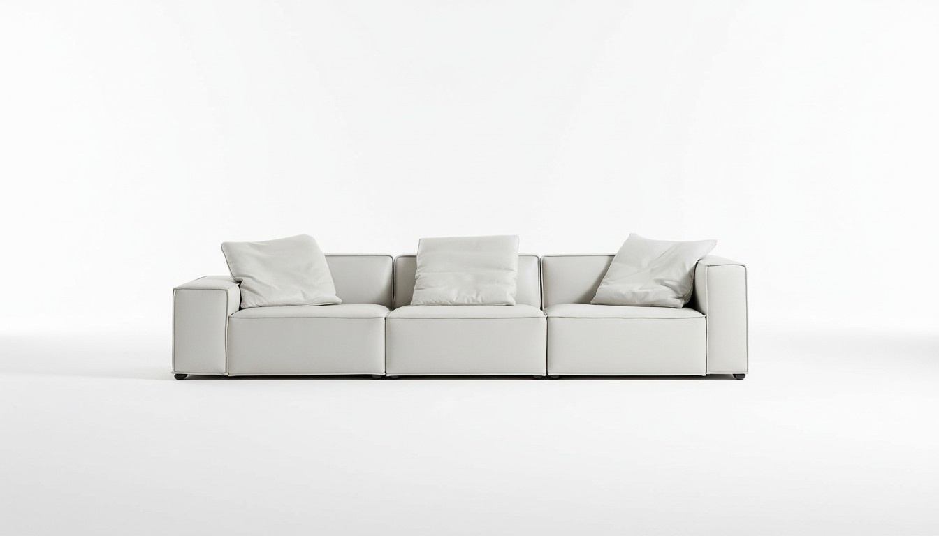 Big Sofa Couch 4 Sitzer Vier Couchen Polster Sitz XXL Sofas Couchen Leder