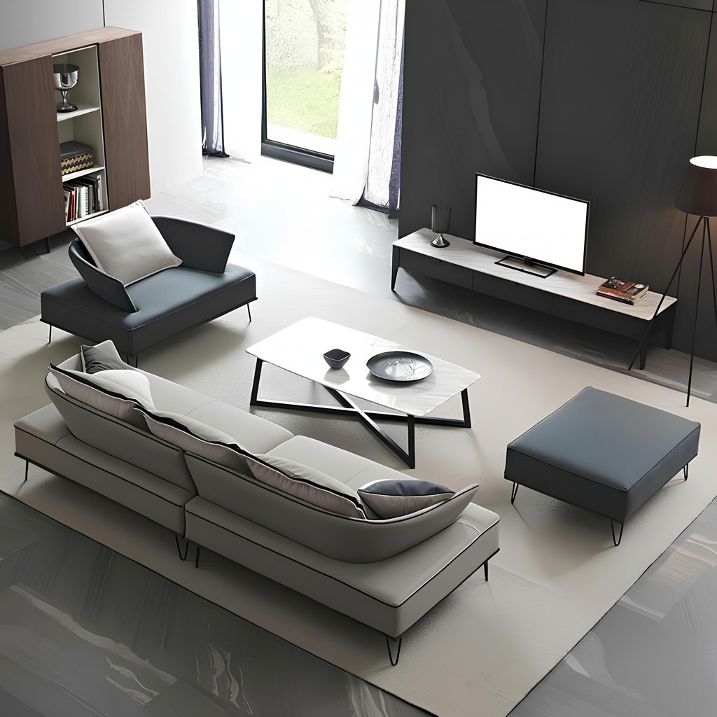 Big XXL Luxus Sofa Couch Polster Sitz Garnitur 4+1 Sitzer Couchen Sofas