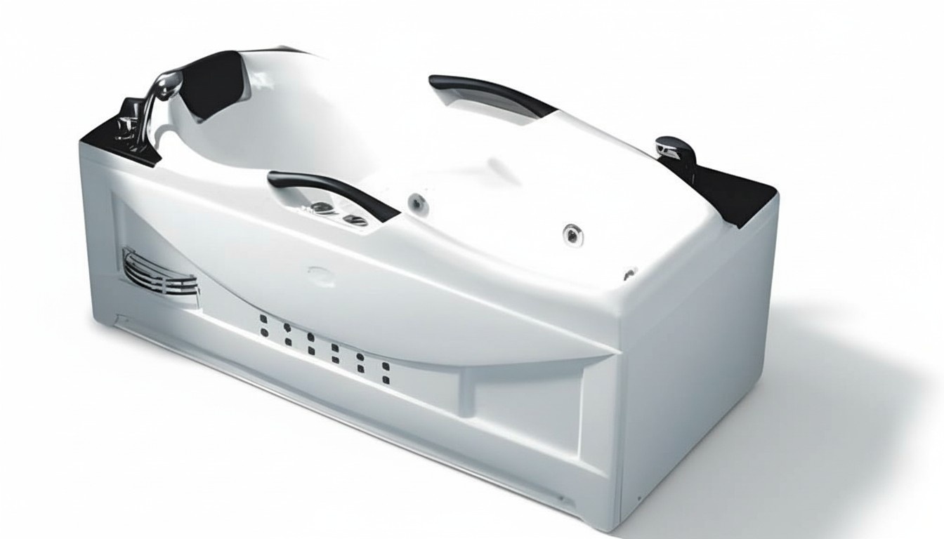 Blubberbad Whirlpool Whirlwanne Hydromassagewanne Spa-Bad 170x80 cm