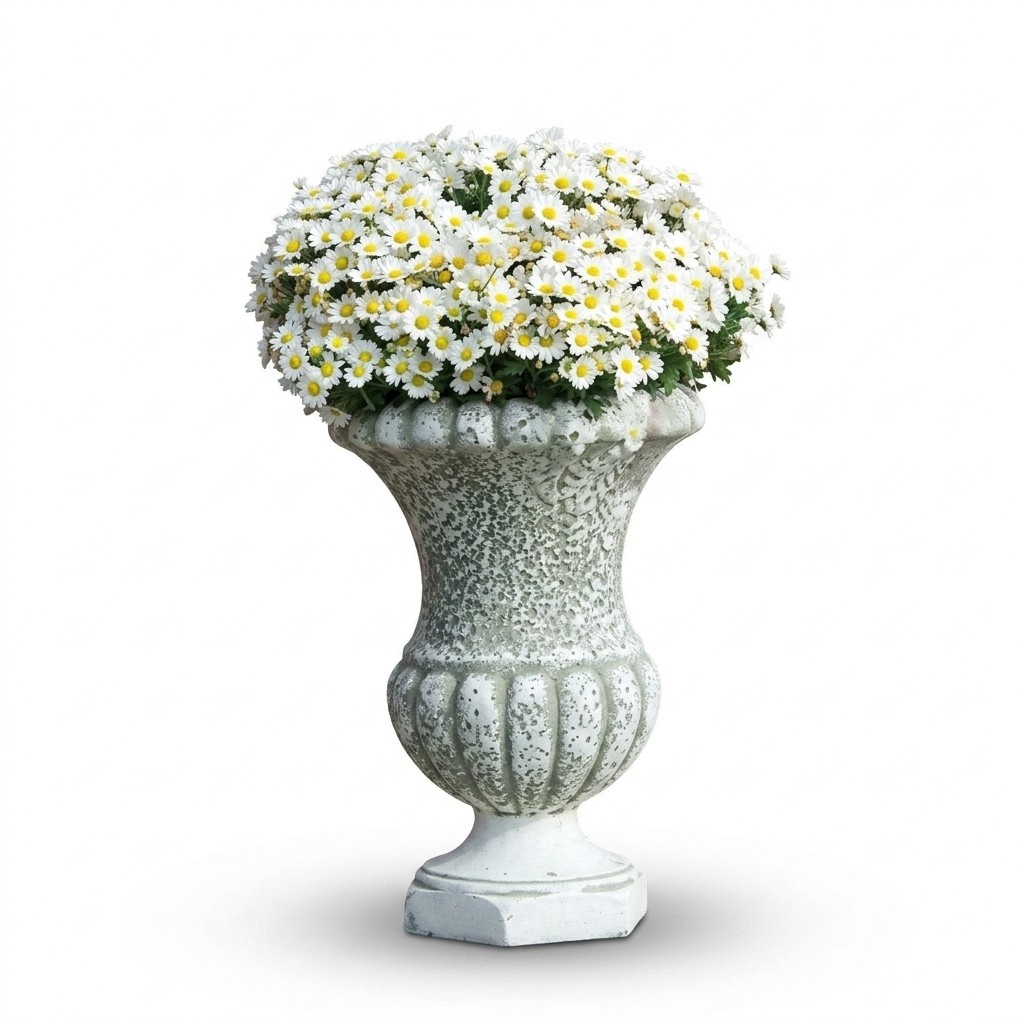 Blumenkübel Gefäss Pflanz Kübel Dekoration Figur Blumentöpfe Garten