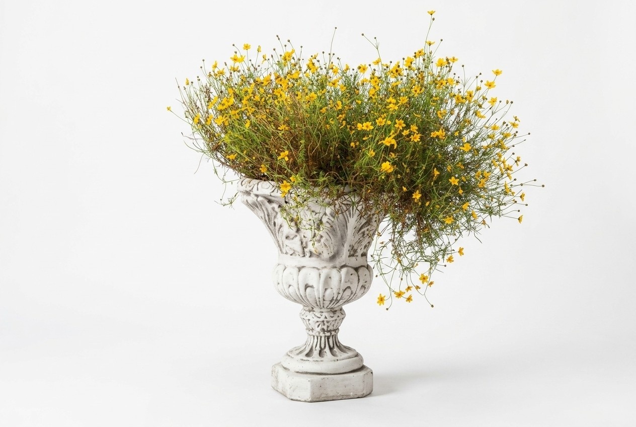 Blumenkübel Pflanz Kübel Dekoration Figur Blumentöpfe Garten Vasen