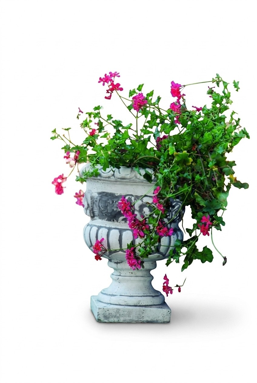 Blumenkübel Pflanz Kübel Dekoration Figur Blumentöpfe Garten Vasen