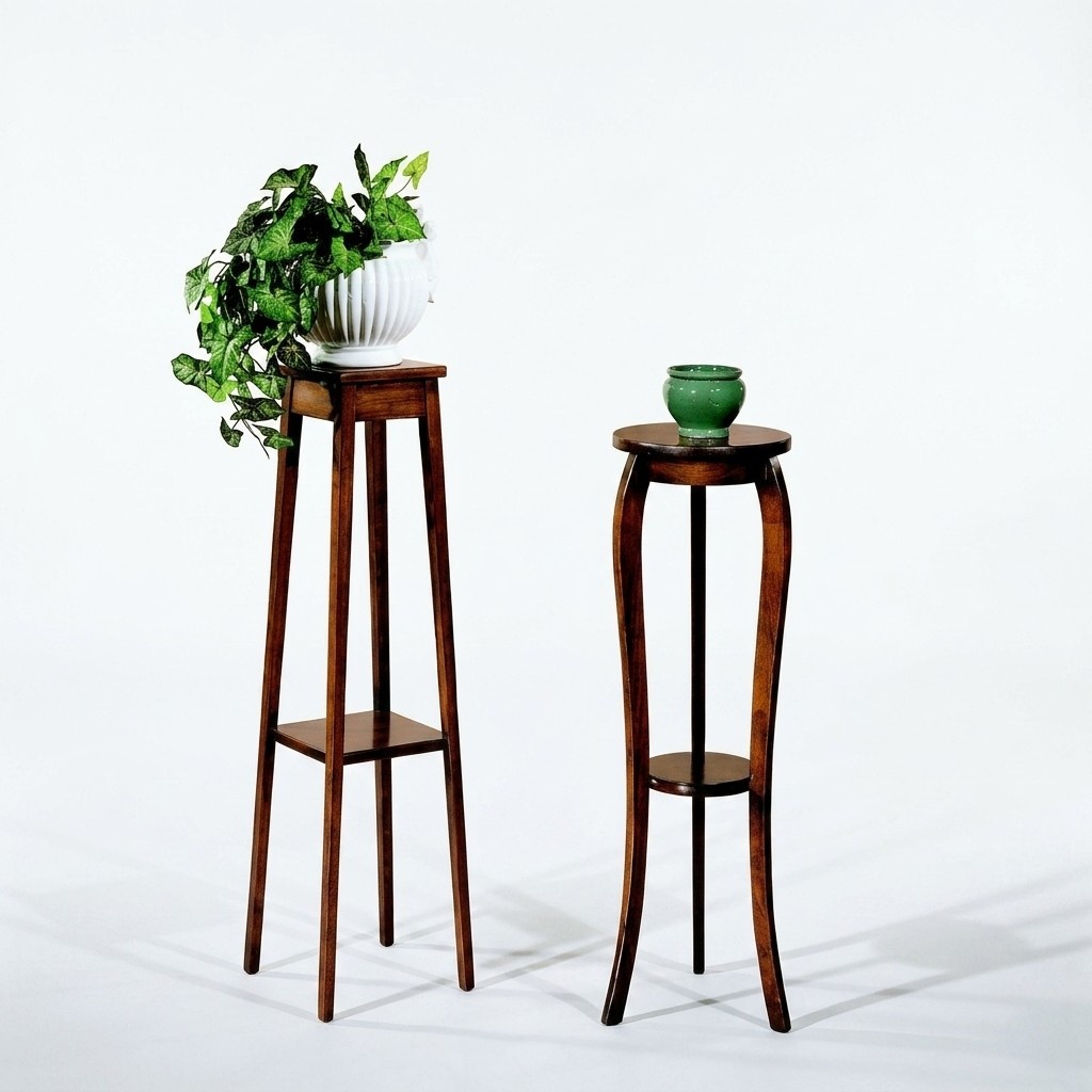 Blumenständer Blumen Ständer Vasen Ständer Massiv Echtes Holz Ablage Holz