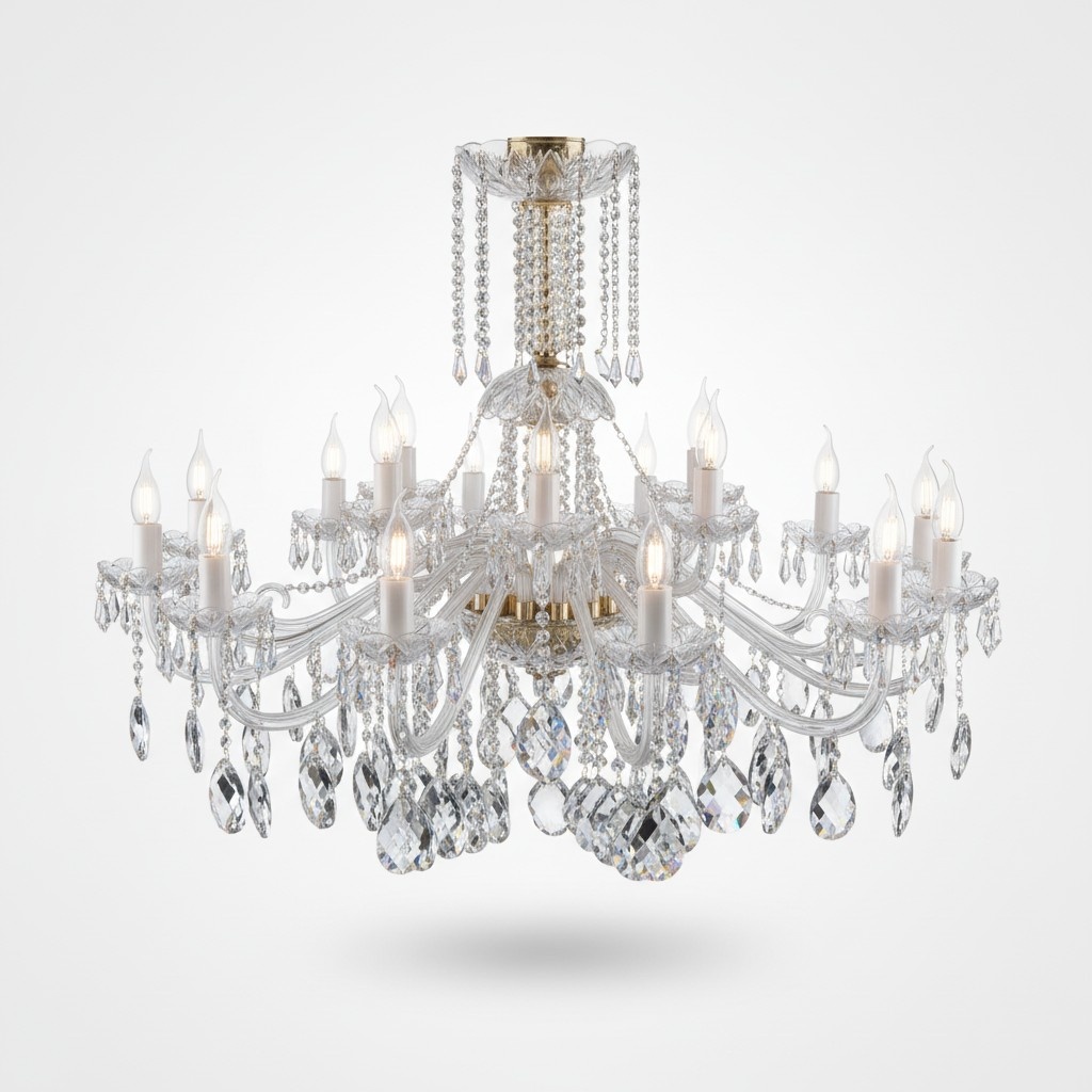 Bohemia Kronleuchter Kristall Luster Leuchte Decke Lampe Leuchte Lampen