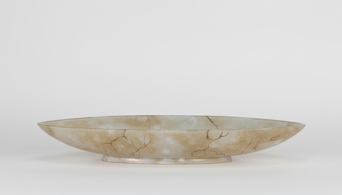 Boot Schale Antik Stil Vasen Designer XXL Schalen Teller 80cm Dekoration