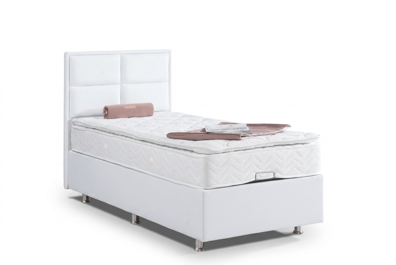 Boxspring Bett Einzelbetten Möbel Betten 120x200cm mit Matratze Doppel